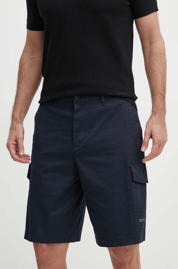 Armani Exchange Kratke hlače Armani Exchange moške, mornarsko modra barva, 3DZS07 ZN3TZ