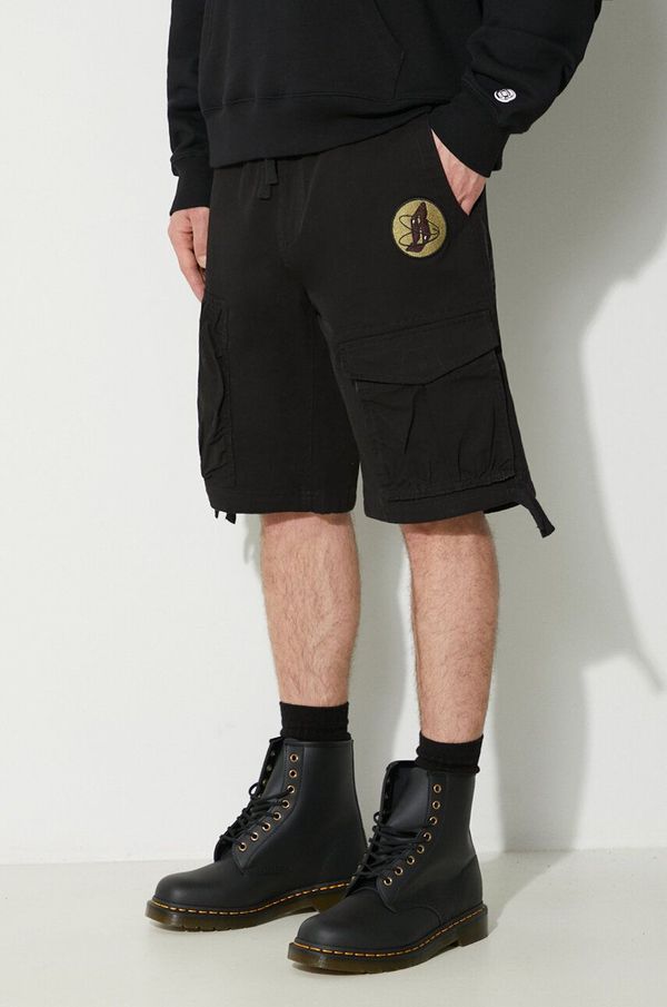 Billionaire Boys Club Kratke hlače Billionaire Boys Club Cargo moške, črna barva, B24115