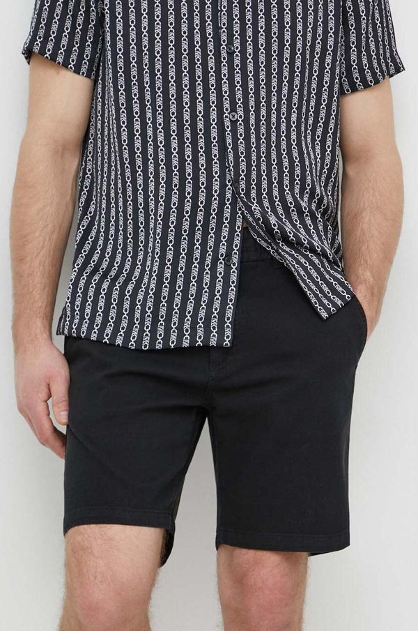 Boss Orange Kratke hlače Boss Orange moške, črna barva, 50512229