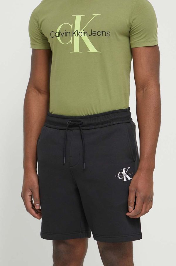 Calvin Klein Jeans Kratke hlače Calvin Klein Jeans moški, črna barva