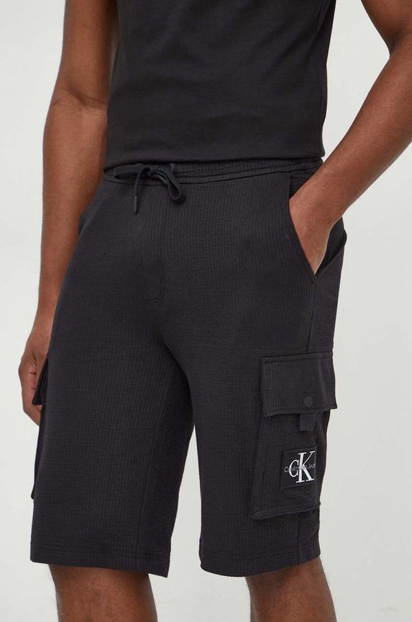 Calvin Klein Jeans Kratke hlače Calvin Klein Jeans moški, črna barva