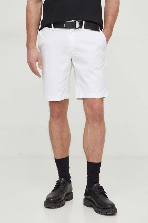 Calvin Klein Kratke hlače Calvin Klein moški, bela barva