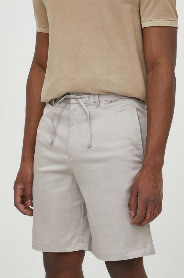Calvin Klein Kratke hlače Calvin Klein moški, bež barva