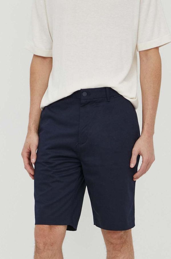 Calvin Klein Kratke hlače Calvin Klein moški, mornarsko modra barva