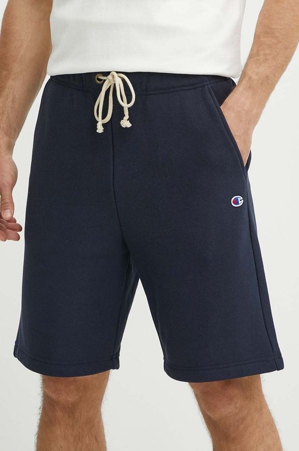 Champion Kratke hlače Champion moške, mornarsko modra barva, 219636