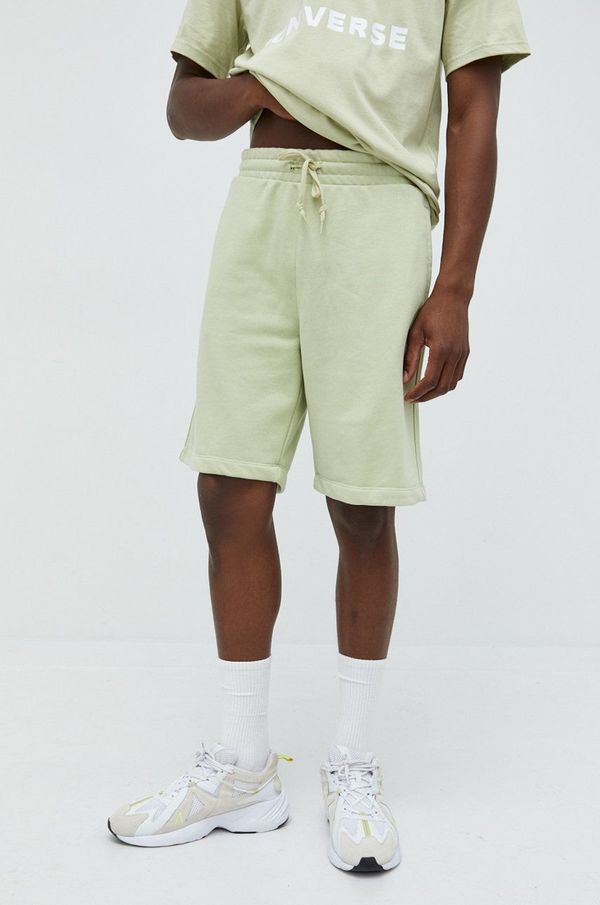 Converse Kratke hlače Converse moški, zelena barva