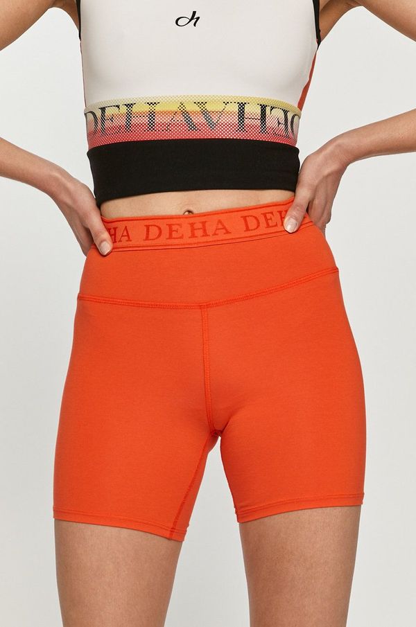 Deha Kratke hlače Deha ženske, oranžna barva