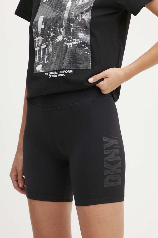 DKNY Kratke hlače Dkny ženske, črna barva, DP4S5194
