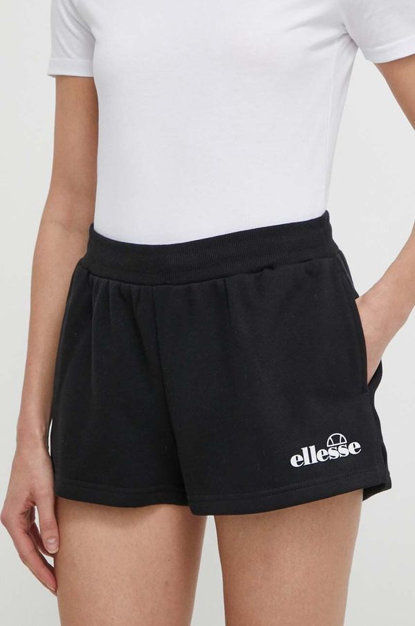 Ellesse Kratke hlače Ellesse Kyrana Short ženske, črna barva, SGP16456