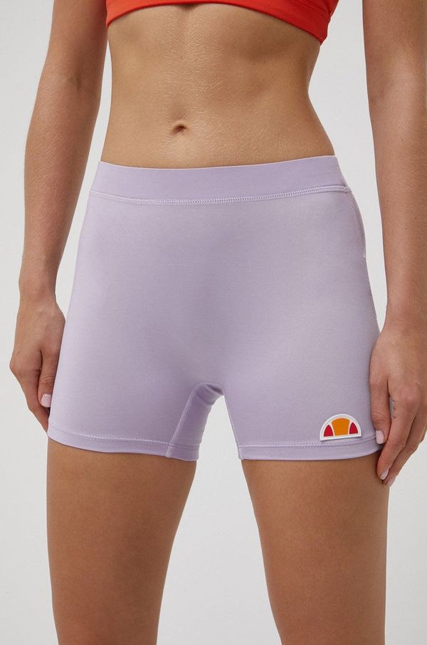 Ellesse Kratke hlače Ellesse ženske, vijolična barva