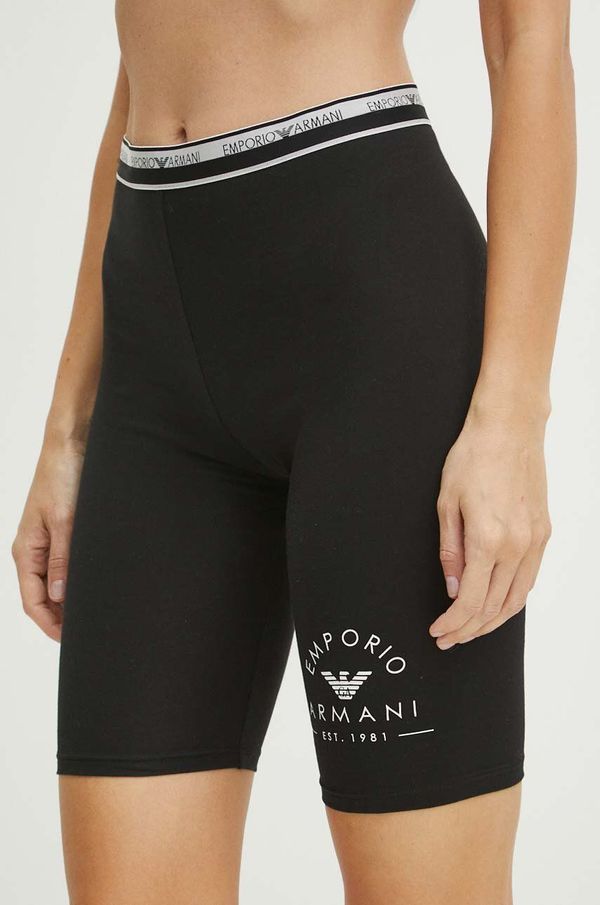 Emporio Armani Underwear Kratke hlače Emporio Armani Underwear ženske, črna barva, 164432 4R227