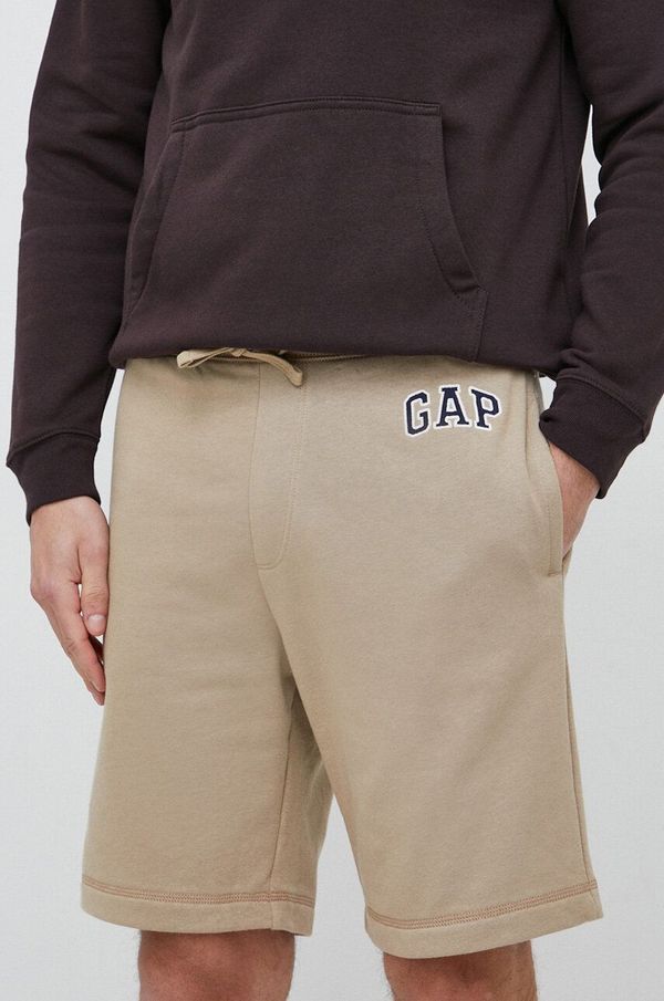 Gap Kratke hlače GAP moški, rjava barva