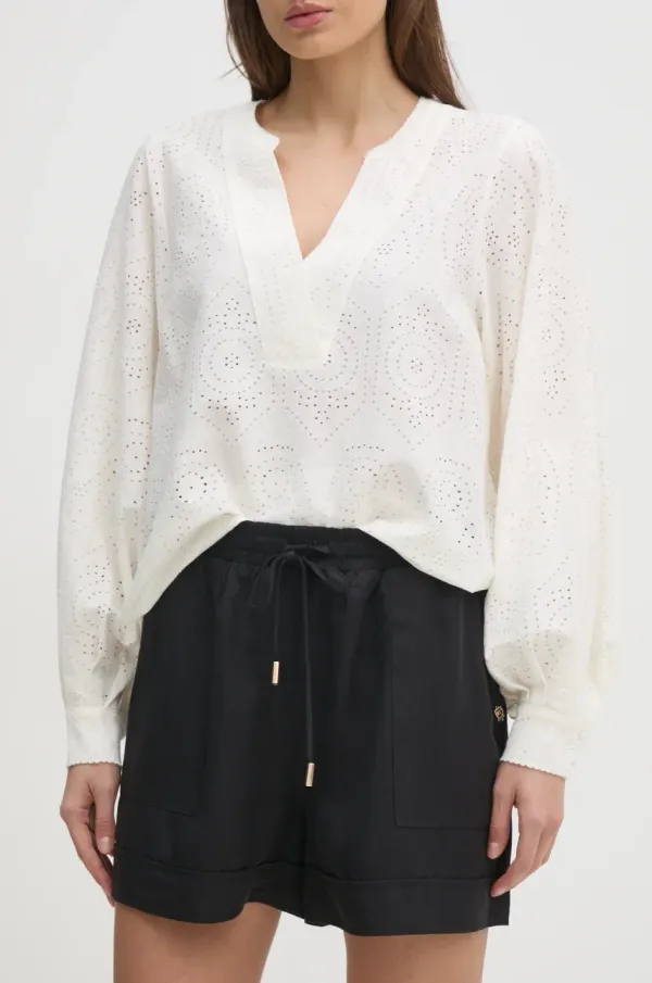 Gaudi Kratke hlače Gaudi ženske, črna barva, 511BD25009