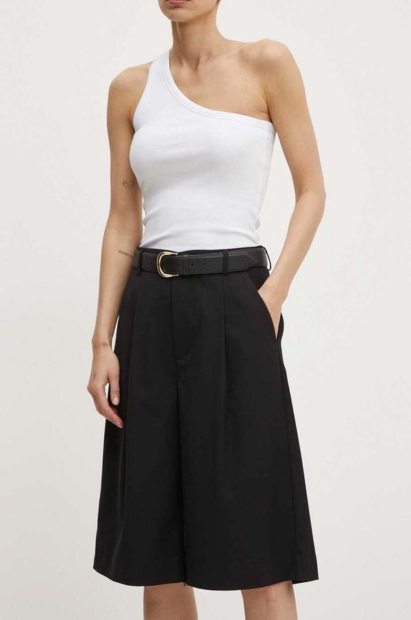 Gestuz Kratke hlače Gestuz ženske, črna barva, 10909173