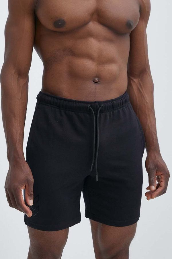 Hummel Kratke hlače Hummel Active moška, črna barva, 224507