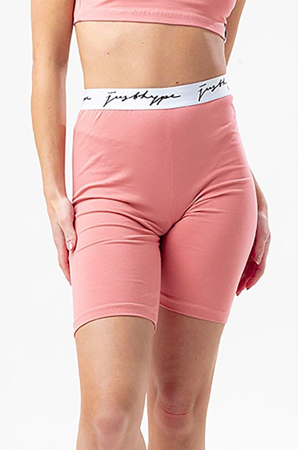 Hype Kratke hlače Hype ženske, roza barva