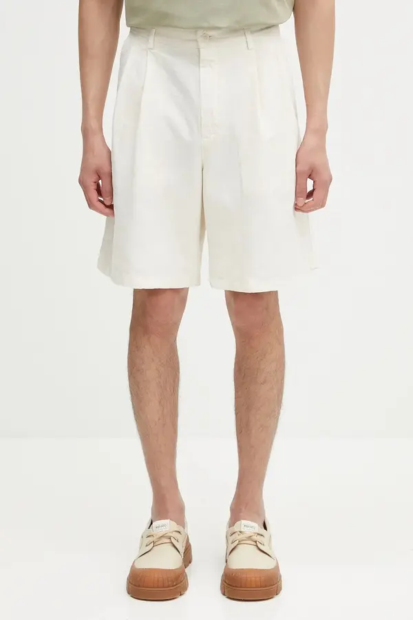 Norse Projects Kratke hlače iz mešanice lana Norse Projects Benn Cotton Linen Shorts