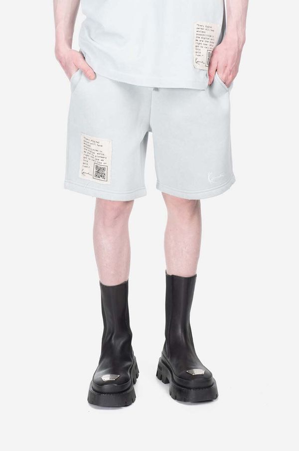 Karl Kani Kratke hlače Karl Kani moški, siva barva