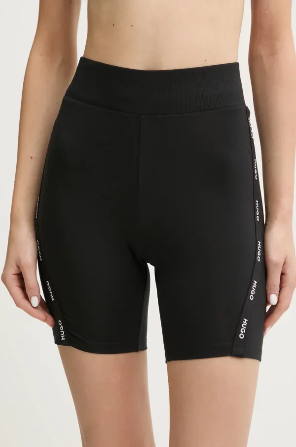 HUGO Kratke hlače lounge HUGO črna barva, 50531689