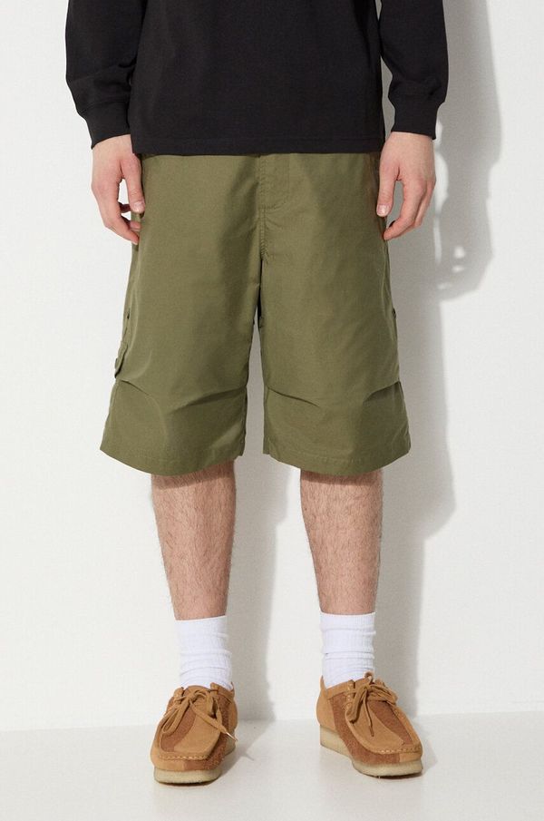 Maharishi Kratke hlače Maharishi Original Dragon Loose Snoshorts moške, zelena barva, 5070.OLIVE