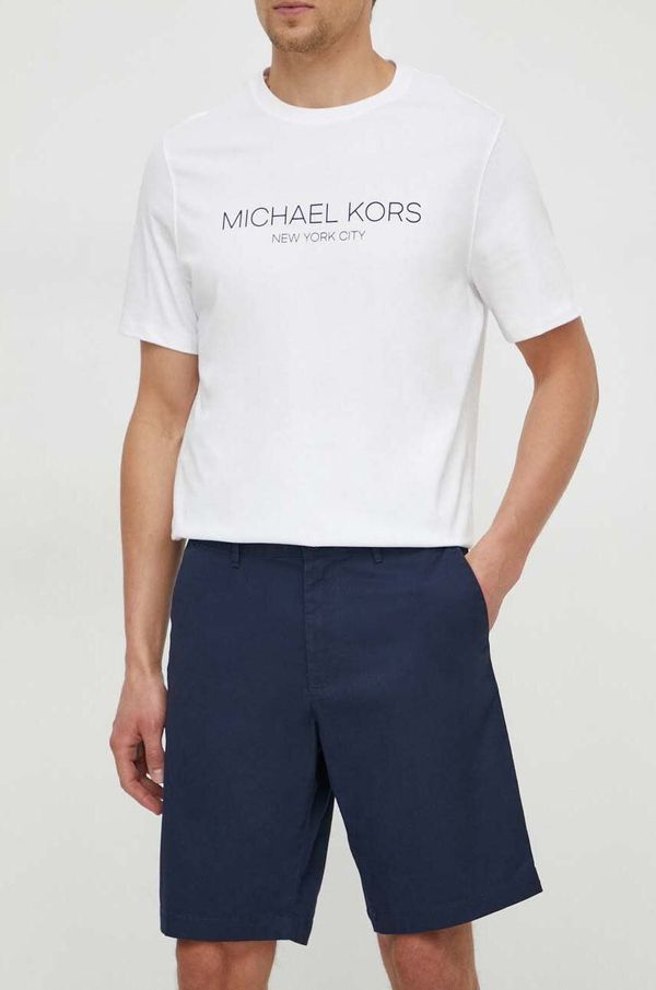 Michael Kors Kratke hlače Michael Kors moški, mornarsko modra barva
