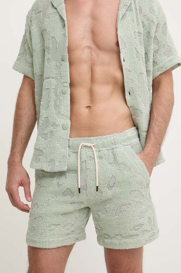 OAS Kratke hlače OAS moški, zelena barva