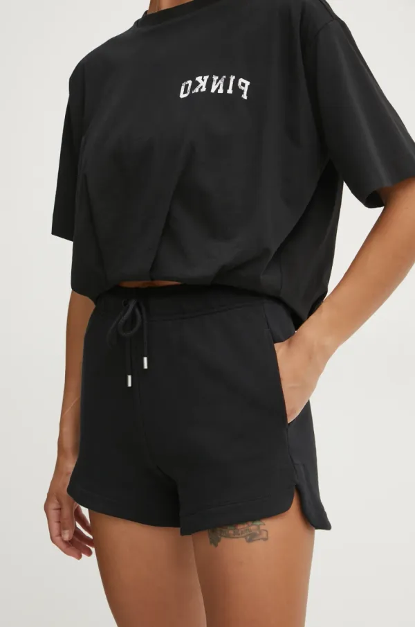 Pinko Kratke hlače Pinko ženska, črna barva, 104284 A2BZ