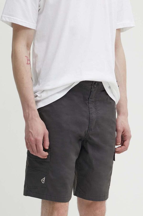 Quiksilver Kratke hlače Quiksilver moški, siva barva