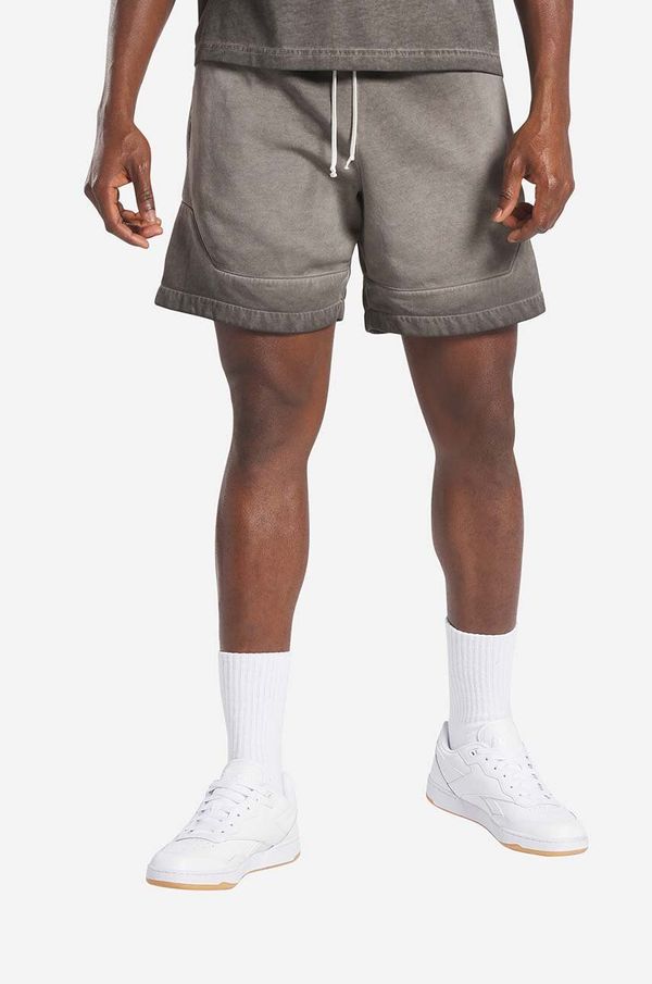 Reebok Classic Kratke hlače Reebok Classic Basketball Court Top Bi-Dye moške, siva barva