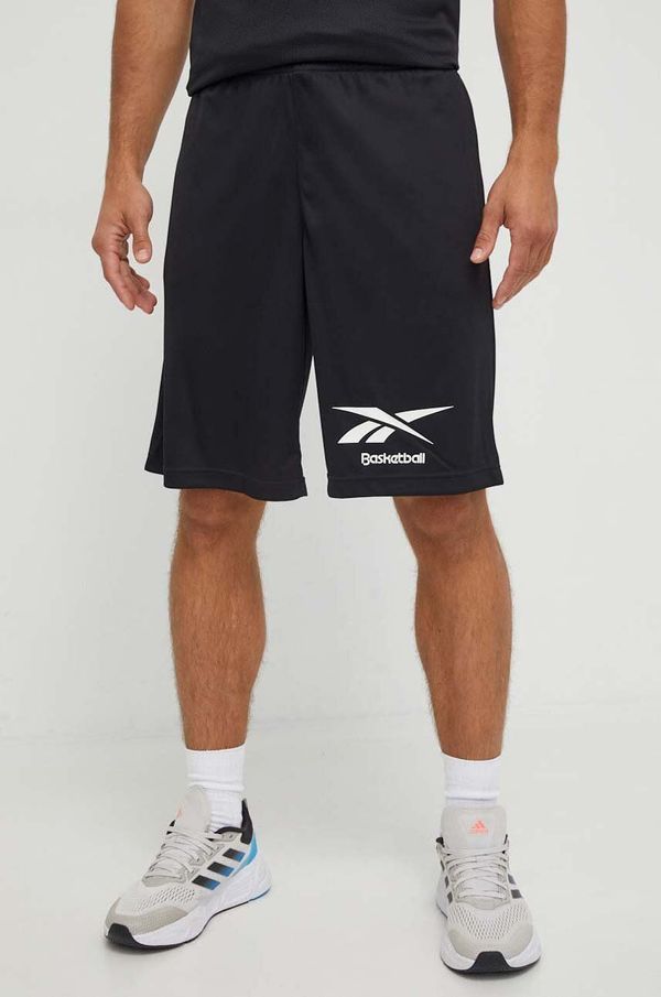 Reebok Classic Kratke hlače Reebok Classic Basketball moške, črna barva
