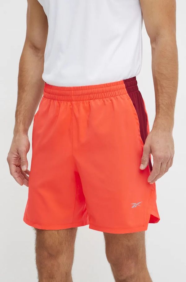 Reebok Kratke hlače Reebok moške, oranžna barva, 100206006