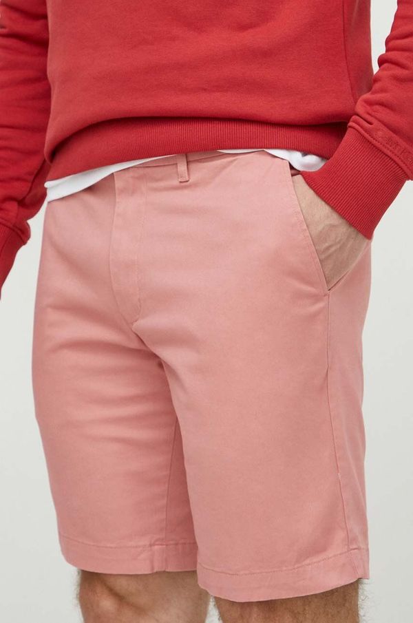 Tommy Hilfiger Kratke hlače Tommy Hilfiger moški, roza barva