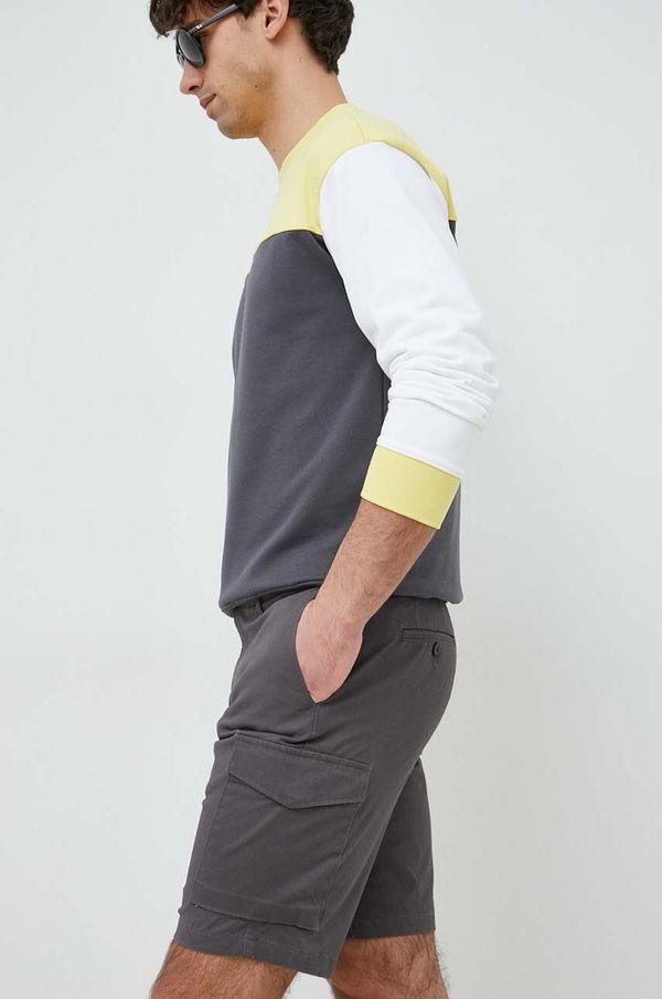 Tommy Hilfiger Kratke hlače Tommy Hilfiger moški, siva barva