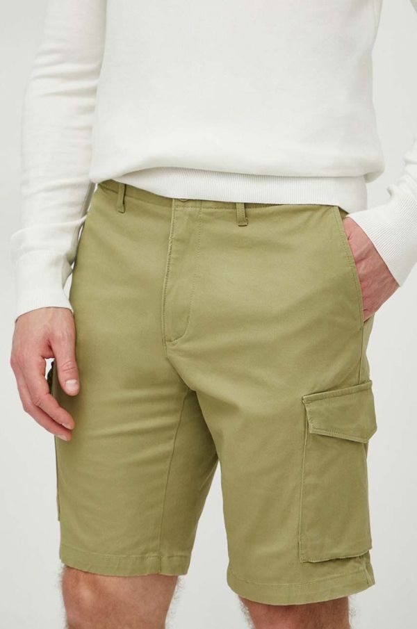 Tommy Hilfiger Kratke hlače Tommy Hilfiger moški, zelena barva