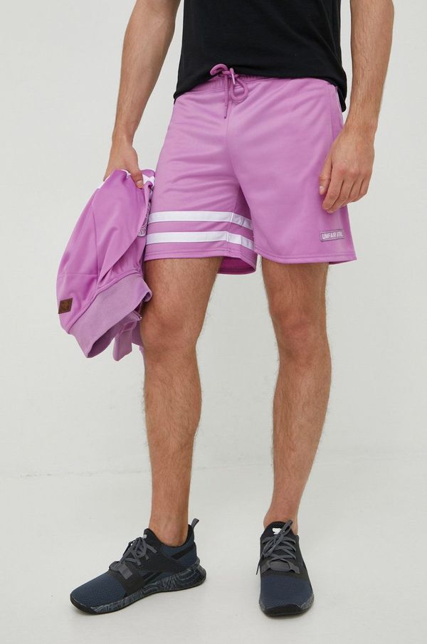 Unfair Athletics Kratke hlače Unfair Athletics moški, vijolična barva