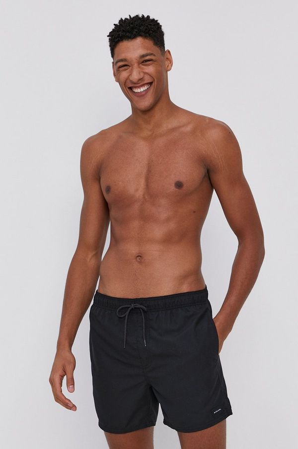 Rip Curl Kratke hlače za kopanje Rip Curl črna barva