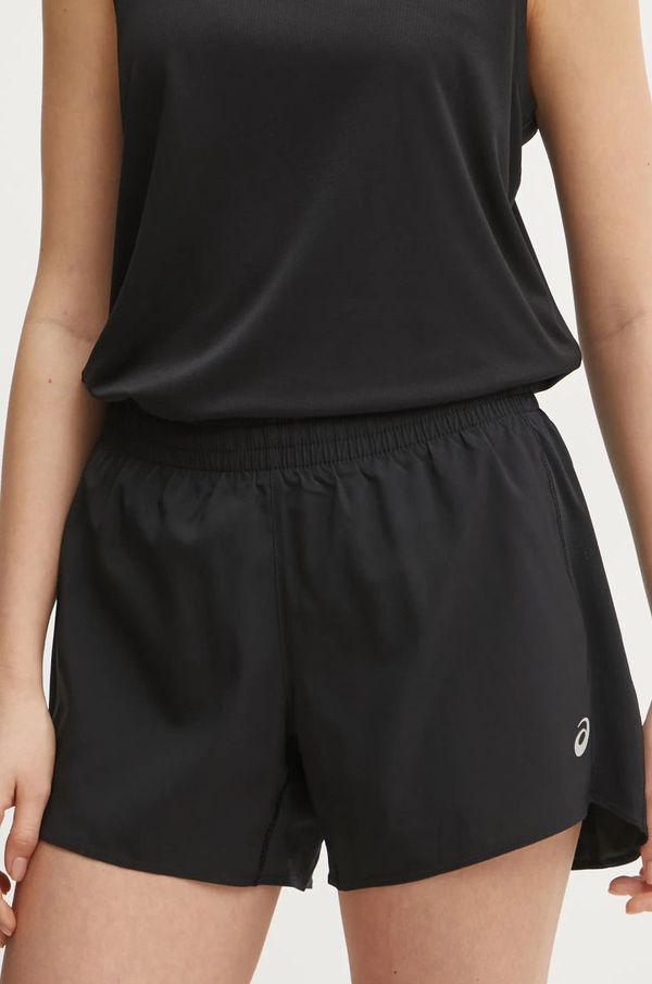 Asics Kratke hlače za tek Asics Core črna barva, 2012D168