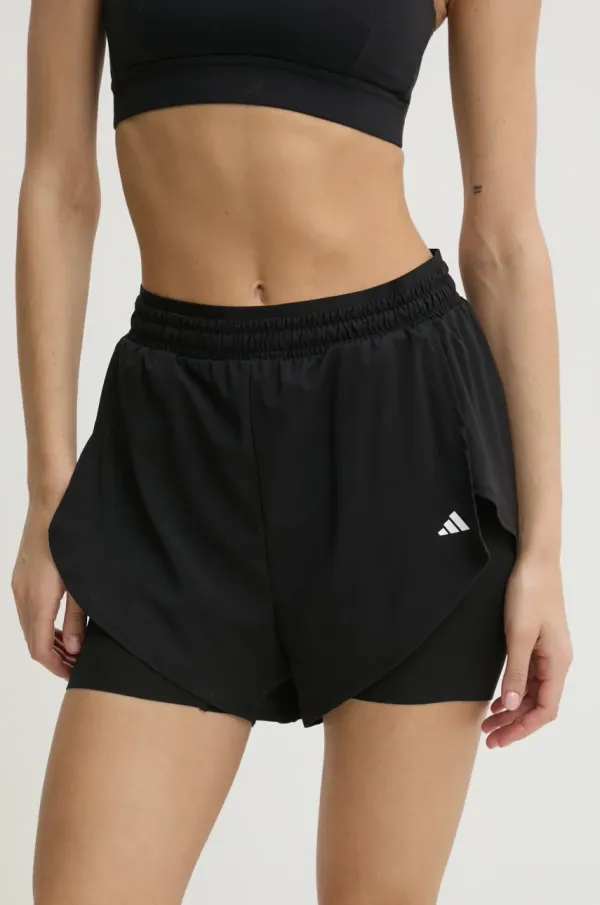 adidas Performance Kratke hlače za vadbo adidas Performance Aeroready črna barva, IQ2655