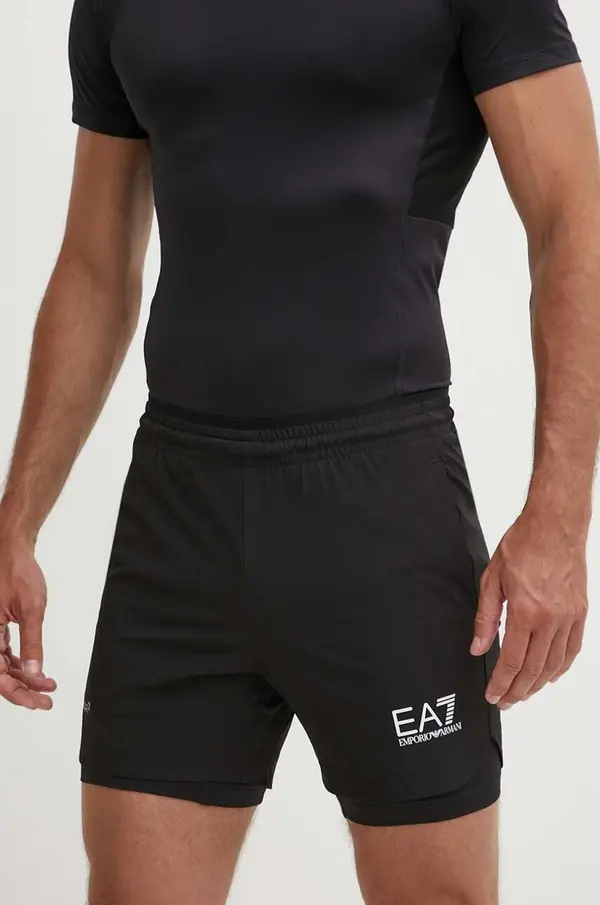 EA7 Emporio Armani Kratke hlače za vadbo EA7 Emporio Armani
