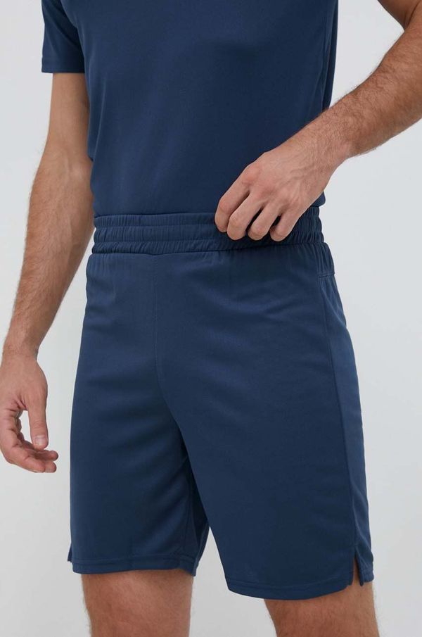 Hummel Kratke hlače za vadbo Hummel Topaz mornarsko modra barva