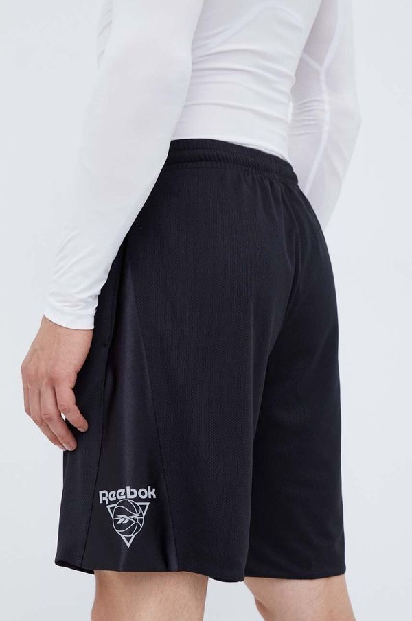 Reebok Classic Kratke hlače za vadbo Reebok Classic črna barva