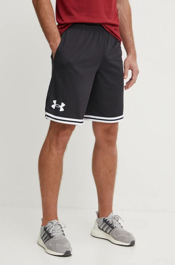 Under Armour Kratke hlače za vadbo Under Armour 10 Perimeter črna barva, 1383392