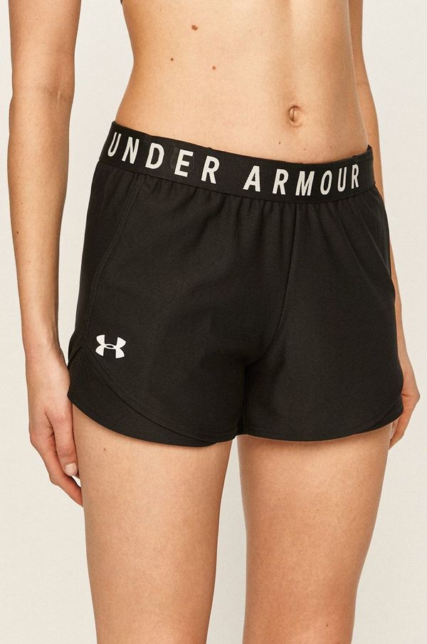 Under Armour Kratke hlače za vadbo Under Armour Play Up 3.0 črna barva