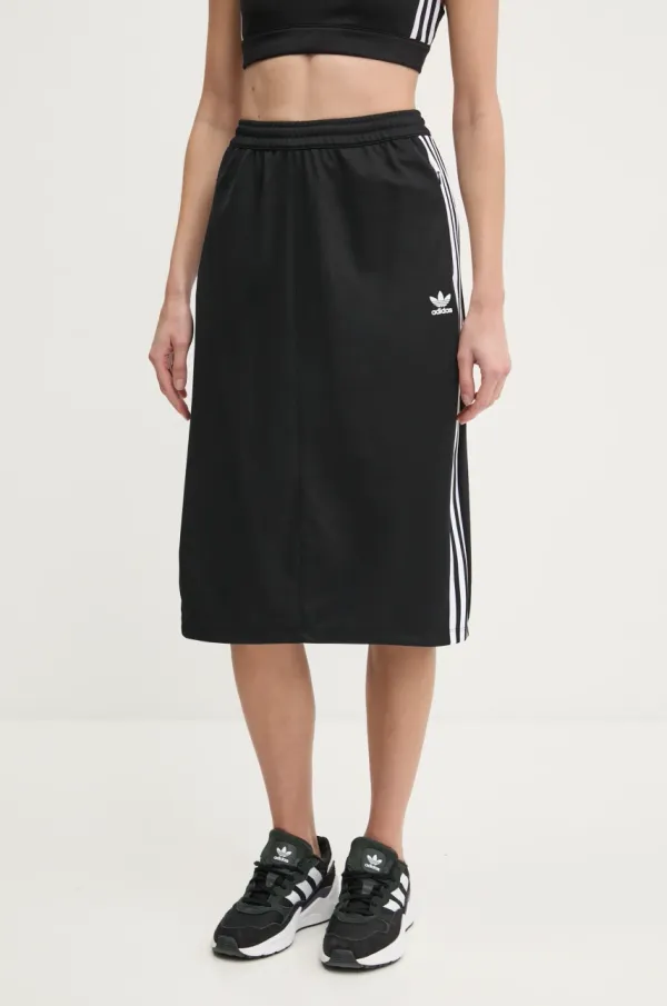 adidas Originals Krilo adidas Originals Adicolor Classic 3S Skirt črna barva, IW8461