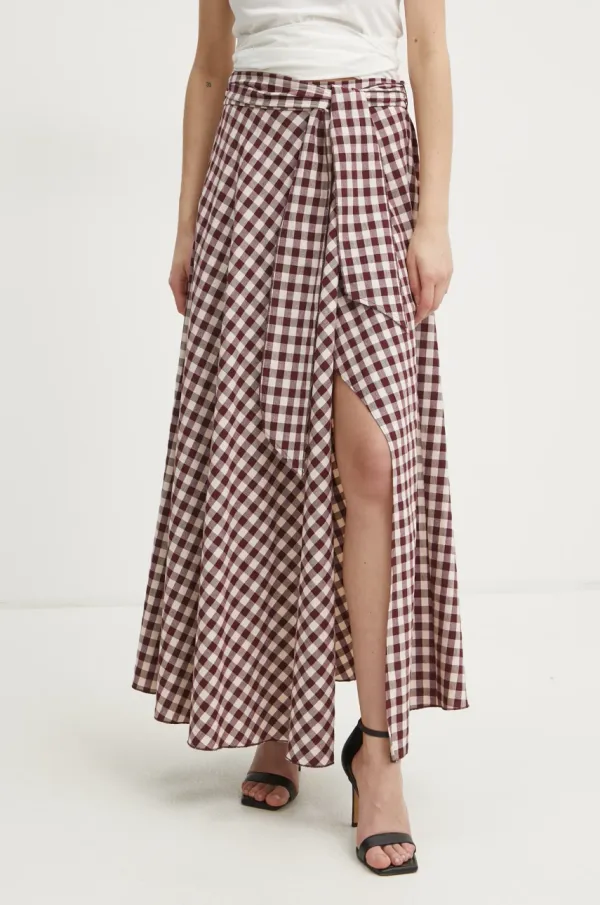 Forte Forte Krilo Forte Forte bordo barva, 13527.my skirt