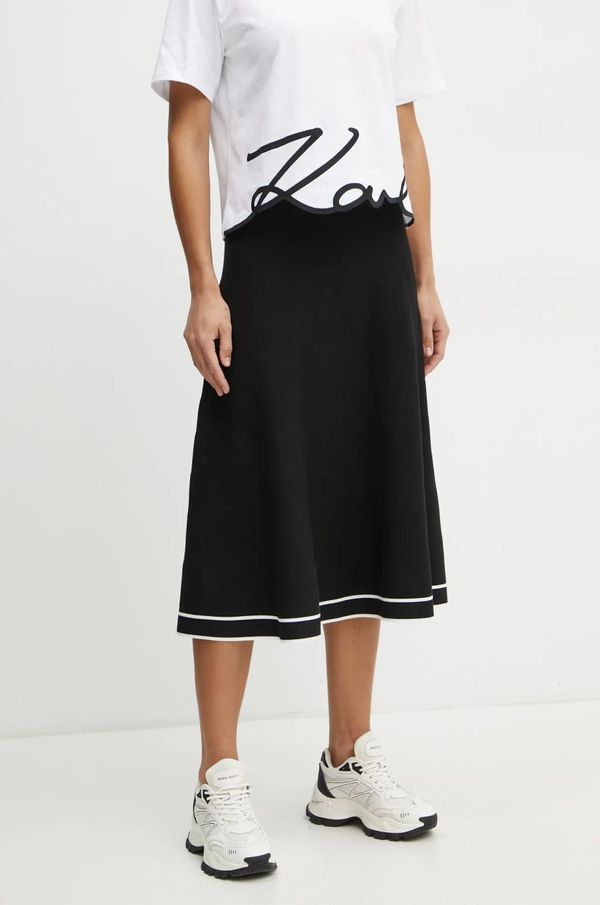 Karl Lagerfeld Krilo Karl Lagerfeld črna barva, A1W12005