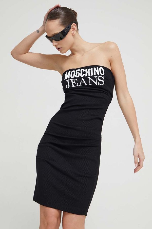 Moschino Jeans Krilo Moschino Jeans črna barva