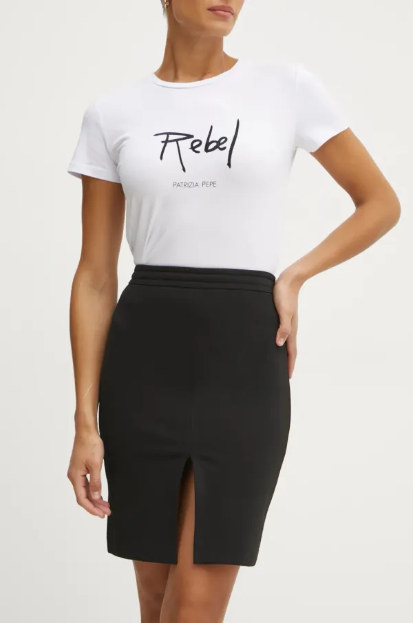 Patrizia Pepe Krilo Patrizia Pepe črna barva, 8G0450 A025