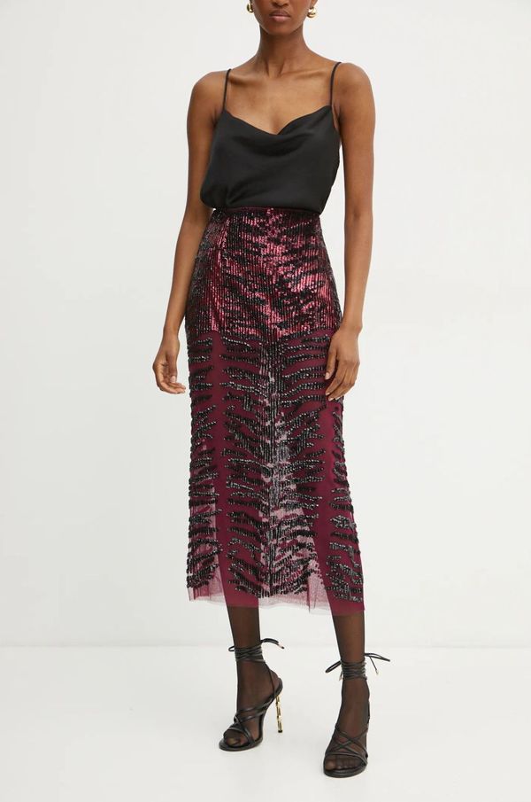 Pinko Krilo Pinko bordo barva, 103850 A201