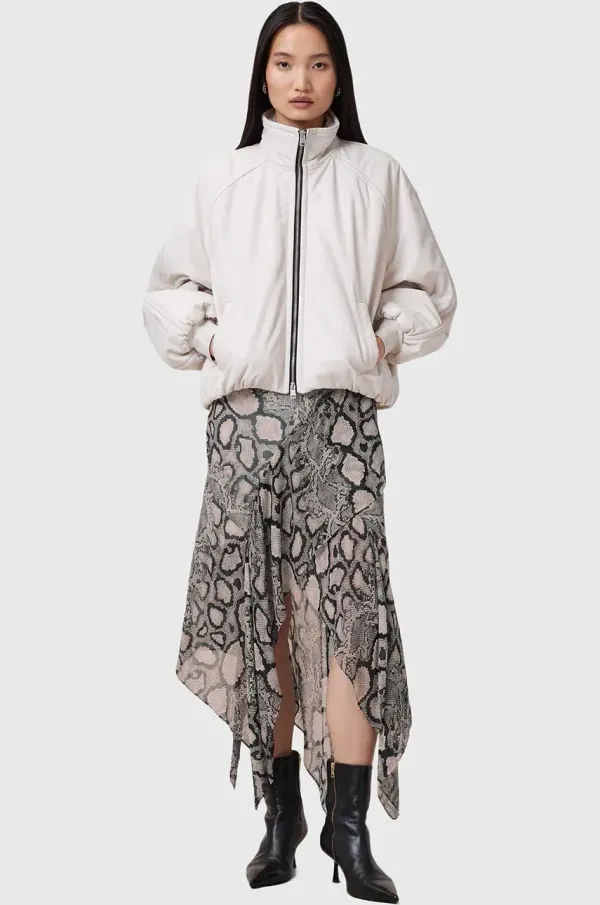 AllSaints Krilo s primesjo svile AllSaints CASSIE W013RC